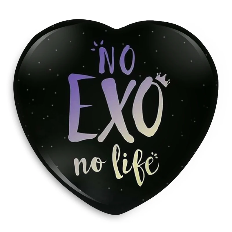 پیکسل خندالو طرح گروه اکسو EXO مدل قلبی کد 1028