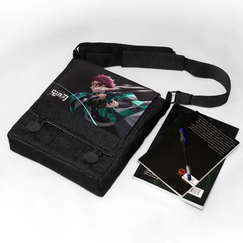 کیف رودوشی چی چاپ مدل انیمه کد Tanjiro Kamado