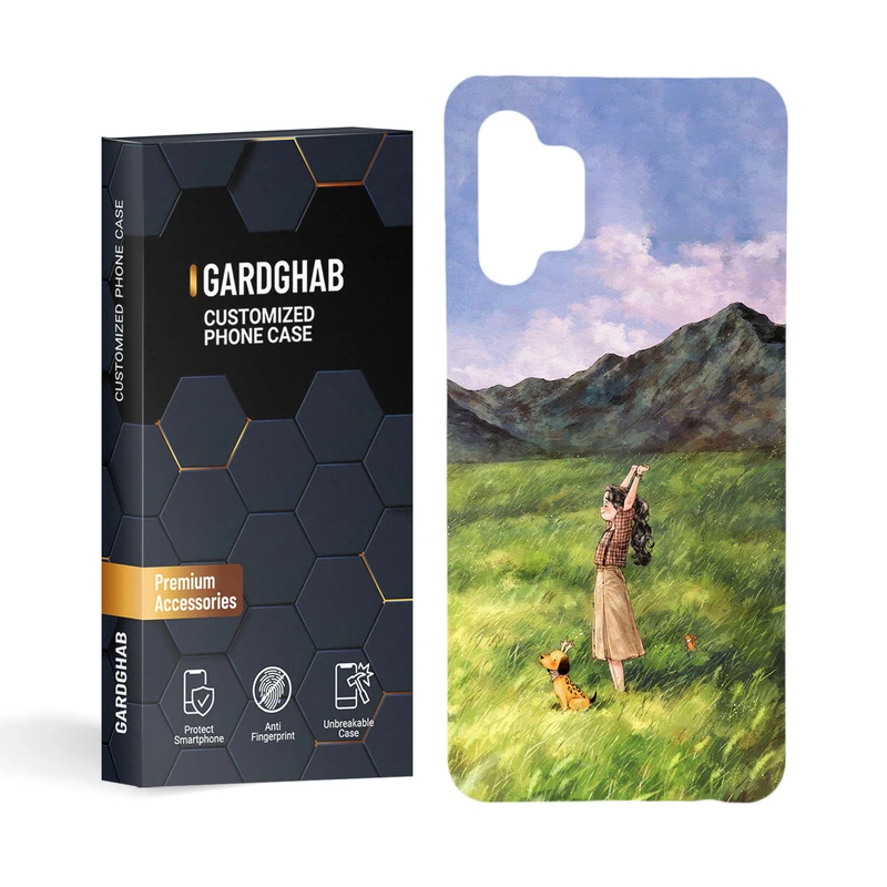 کاور گارد قاب مدل دخترانه مناسب برای گوشی موبایل سامسونگ Galaxy A32 5G / M32 5G