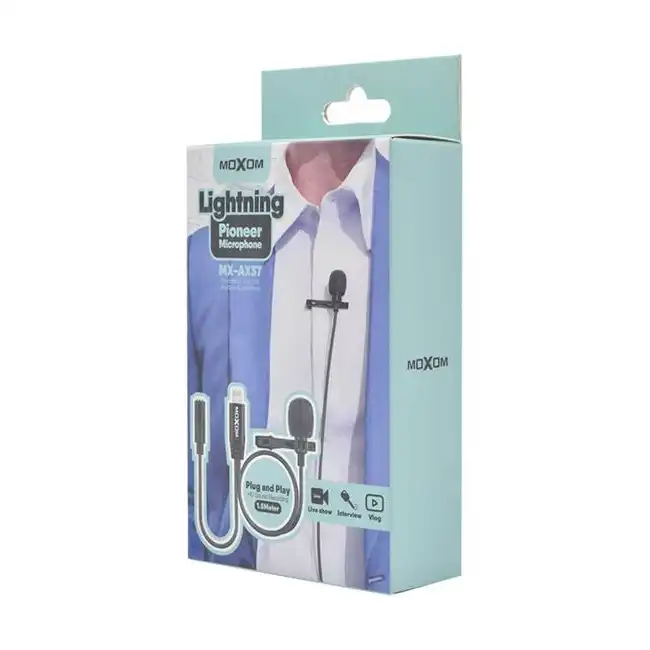 میکروفن یقه ای موکسوم مدل MX-AX37
