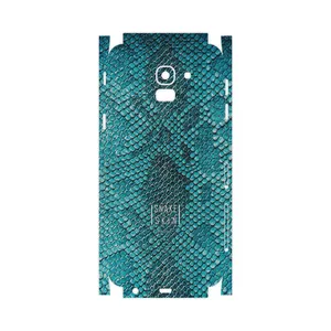 MAHOOT Blue Snake Skin-FullSkin Cover Sticker for Samsung Galaxy J6