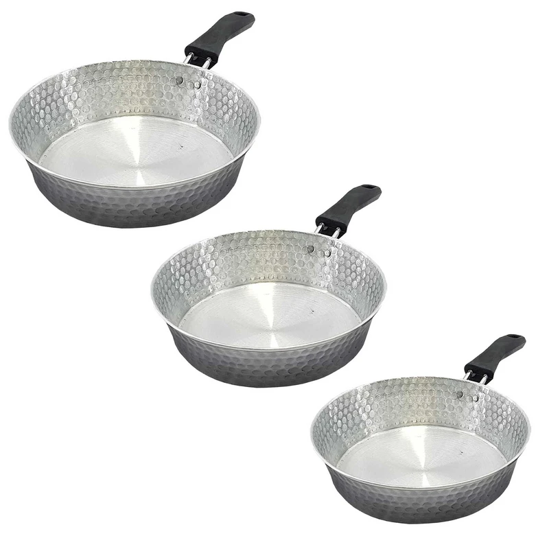 سرویس تابه 3 پارچه مدل روحی چکشی کد 18-22-24