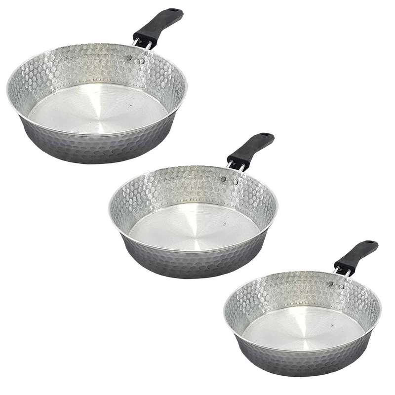 سرویس تابه 3 پارچه مدل روحی چکشی کد 18-22-26