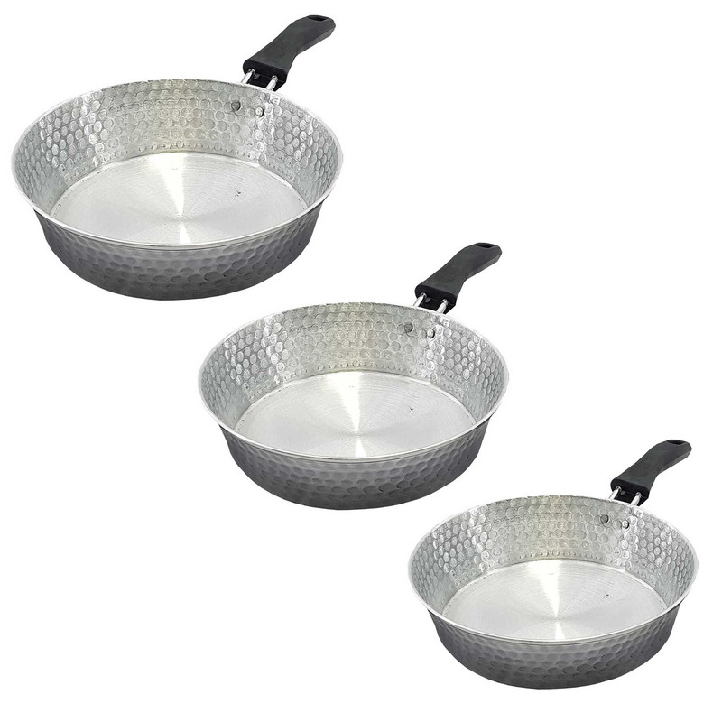 سرویس تابه 3 پارچه مدل روحی چکشی کد 18-22-26