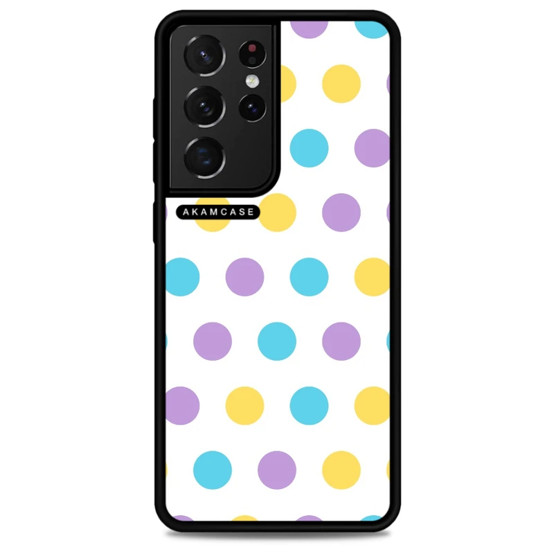 کاور آکام مدل AMCWSGS21U-PASTEL PATTERN6 مناسب برای گوشی موبایل سامسونگ Galaxy S21 Ultra