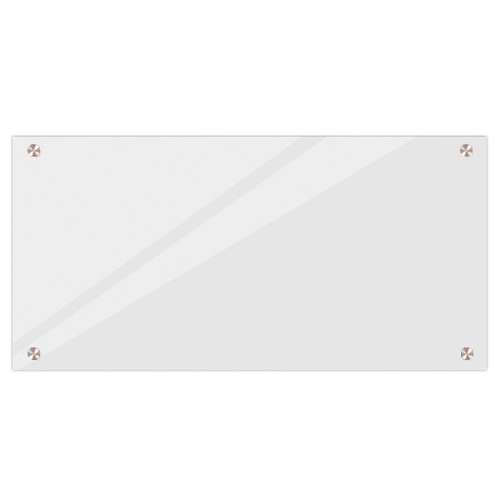 تخته وایت برد شیشه‌ ای عکسنگ مدل CG18091 سایز 180x91 سانتی متر