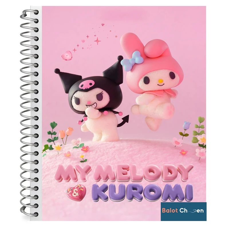 دفتر نقاشی 60 برگ بلوط چین مدل MELODYKUROMY کد A4-MKN60