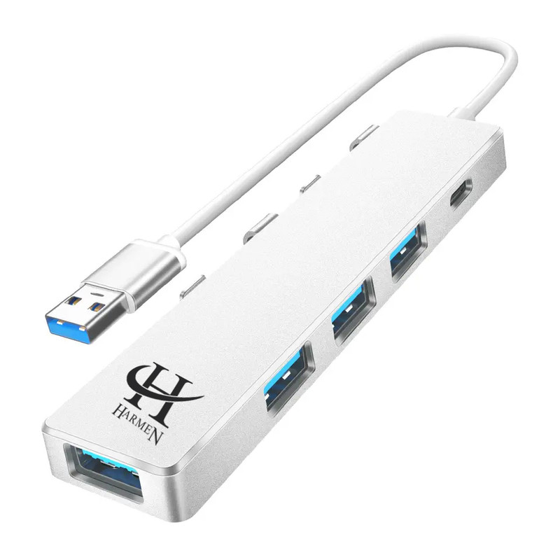 هاب 4 پورت USB 3.0 هارمن مدل HR-USB3000