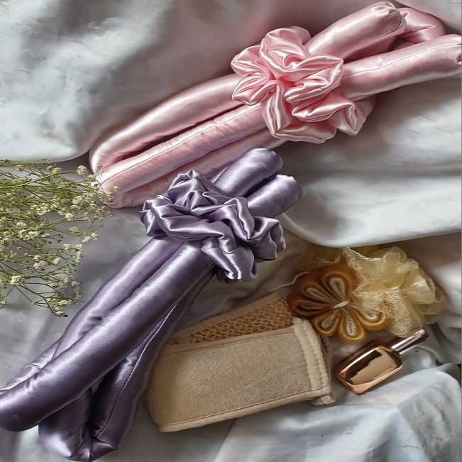 بیگودی مدل ربان کرلی به همراه کش مو بسته 2 عددی