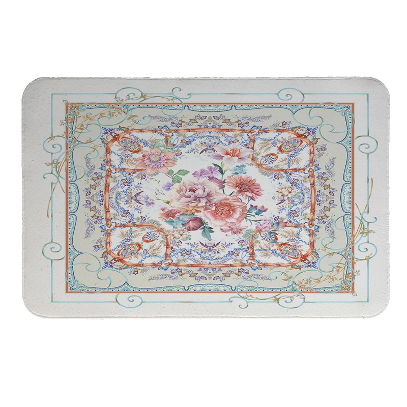  پادری طرح گل کد 5214 سایز 60 × 40 سانتی‌متر