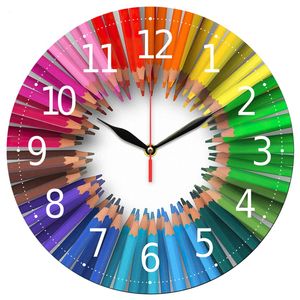 نقد و بررسی ساعت دیواری طرح مداد رنگی کد 1201 توسط خریداران