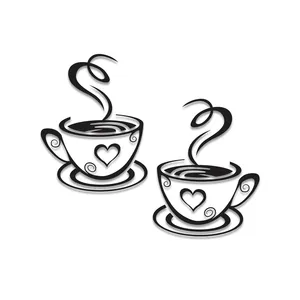 دیوارکوب گالری مجنون مدل فنجان مجموعه 2 عددی