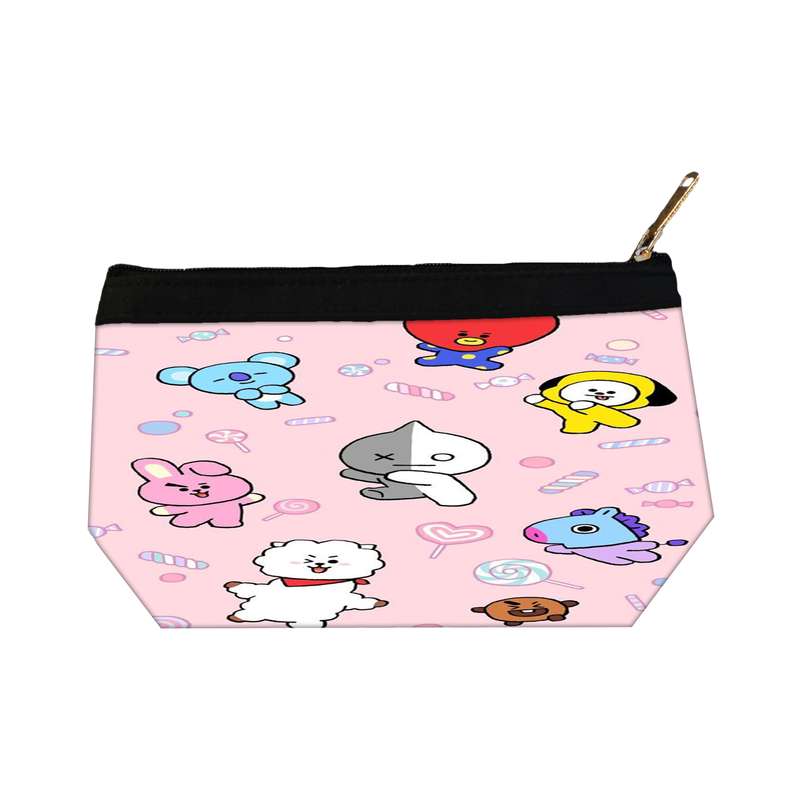 کیف لوازم آرایش زنانه مدل BTS کد 2378