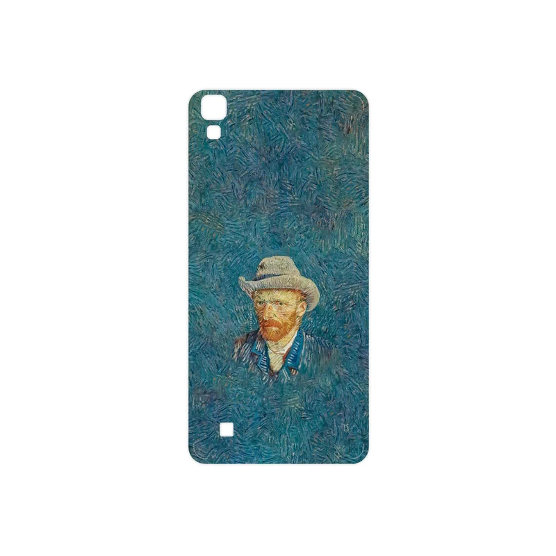 برچسب پوششی ماهوت مدل Self portrait with a gray felt hat مناسب برای گوشی موبایل ال جی X Power