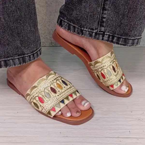 صندل زنانه نیکتا مدل 25-4200 کد 1438-CR