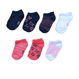 جوراب دخترانه لوپیلو مدل 1109 مجموعه 7 عددی