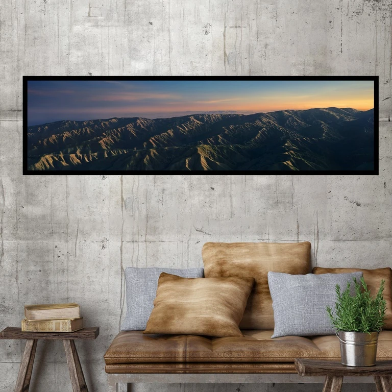 تابلو بکلیت طرح منظره کوهستان مدل B-7542