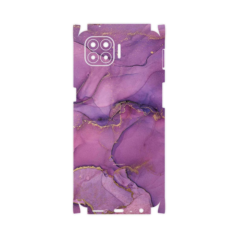 برچسب پوششی ماهوت مدل Purple Marble-FullSkin مناسب برای گوشی موبایل اپو A93