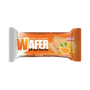 ویفر مینی بالشتی با طعم پرتقال عسل افشان - 28 گرم بسته 24 عددی