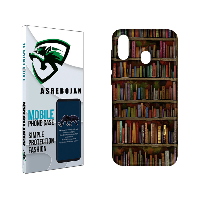 کاور عصر بوژان مدل کتابخانه کد 0133 مناسب برای گوشی موبایل سامسونگ galaxy a20