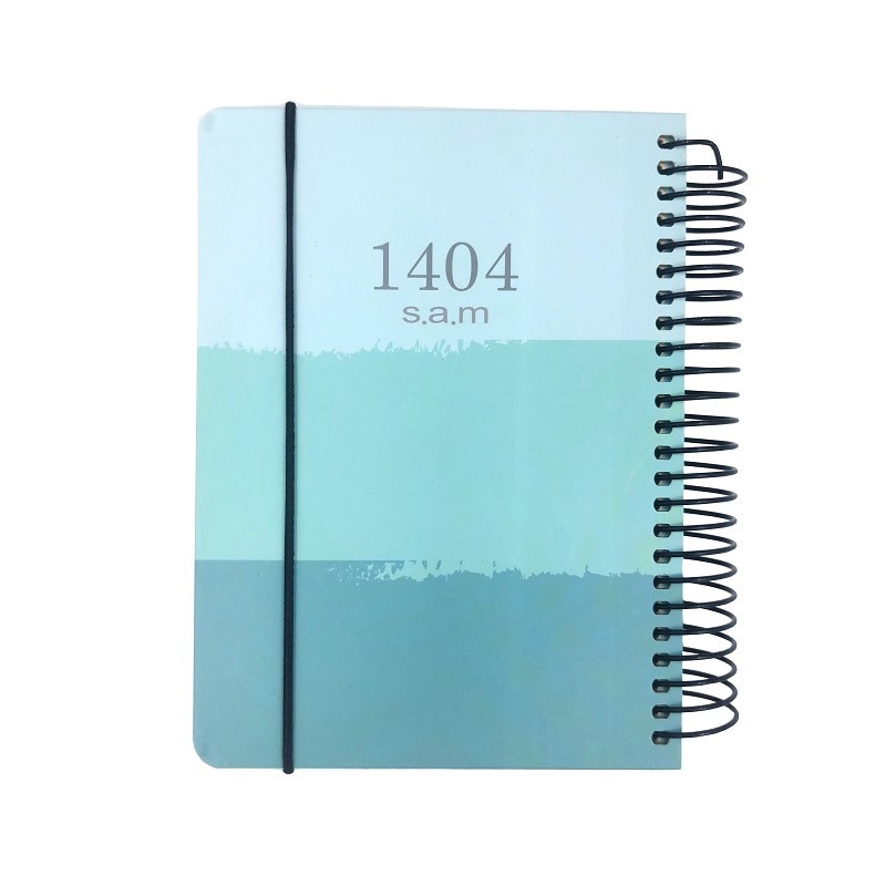 سالنامه سال 1404 سم مدل نیم وزیری طرح فیروزه