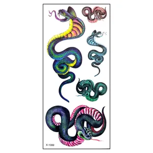 تتو موقت طرح مار کد x-1099