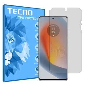 Tecno Resistant model transparent screen protector suitable for Motorola Edge 50 mobile phone
