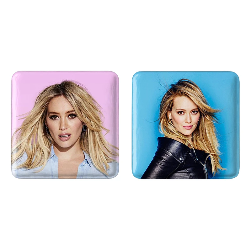 مگنت خندالو مدل هیلاری داف کد 64166415 مجموعه 2 عددی