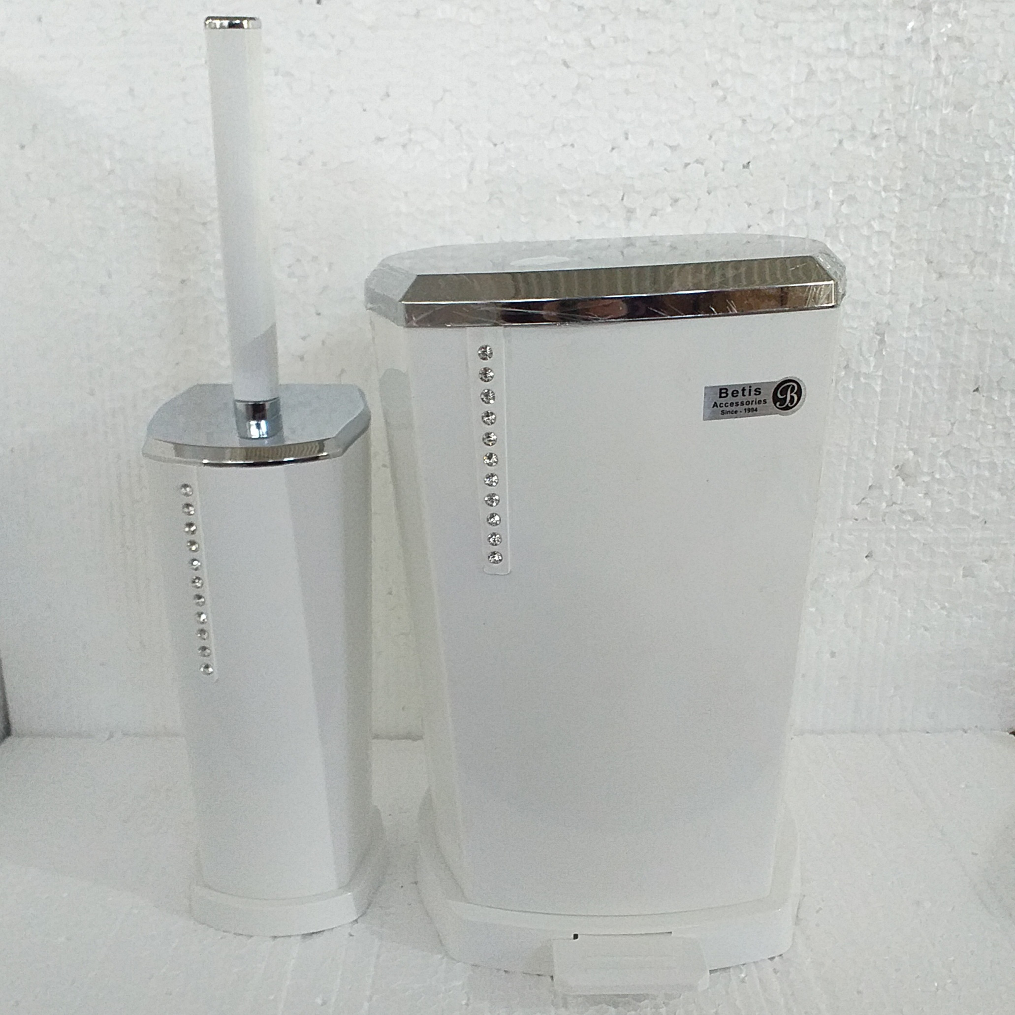 ست سطل زباله و فرچه بتیس مدل Smk987