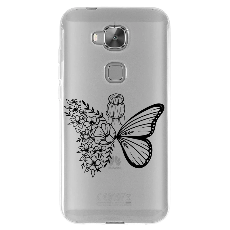 کاور مگافون طرح دختر پروانه ای مدل C53-B مناسب برای گوشی موبایل هوآوی G8 