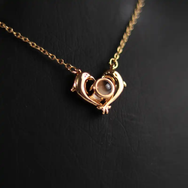 گردنبند زنانه مدل دوستت دارم به صد زبان دنیا 30