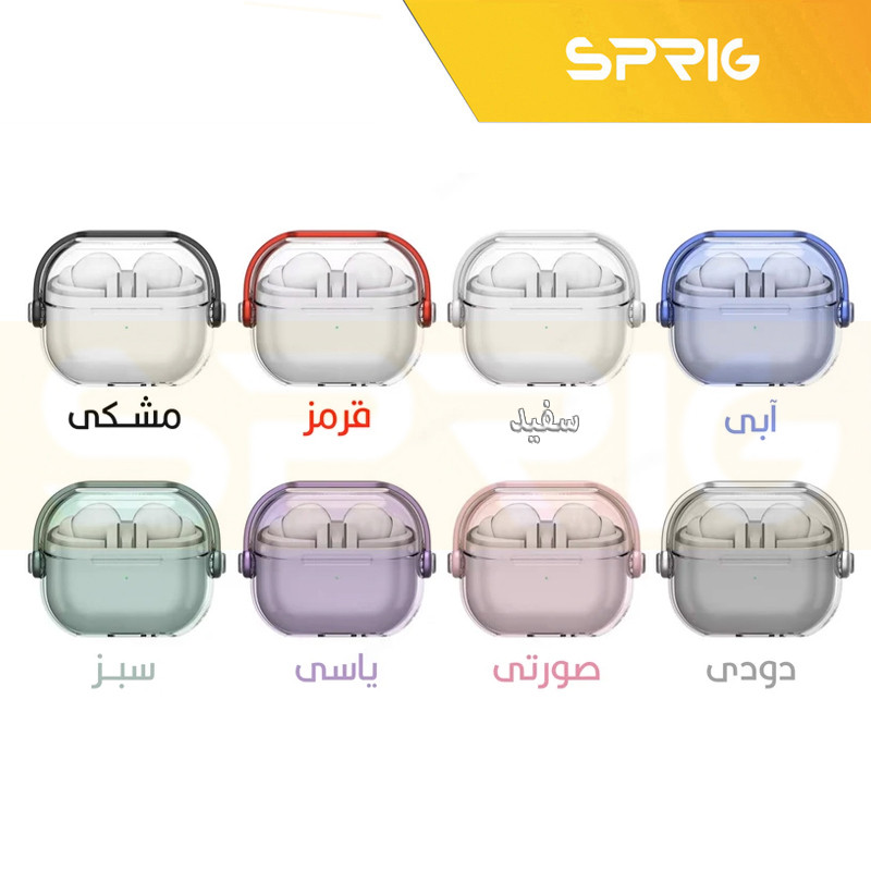 کاور اسپریگ مدل Stand Head EG مناسب برای کیس اپل AirPods 4 / 4 Anc