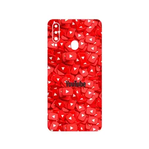 MAHOOT Youtube Cover Sticker for Samsung Galaxy A20s