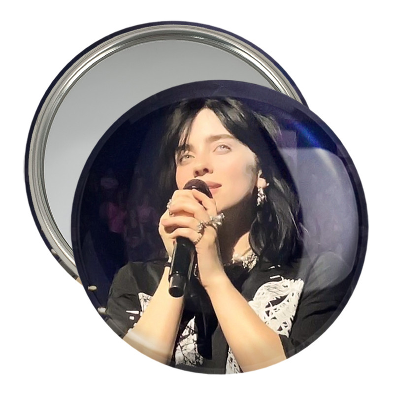 آینه جیبی خندالو مدل بیلی آیلیش Billie Eilish کد 19162 آینه جیبی خندالو مدل بیلی آیلیش Billie Eilish کد 19162