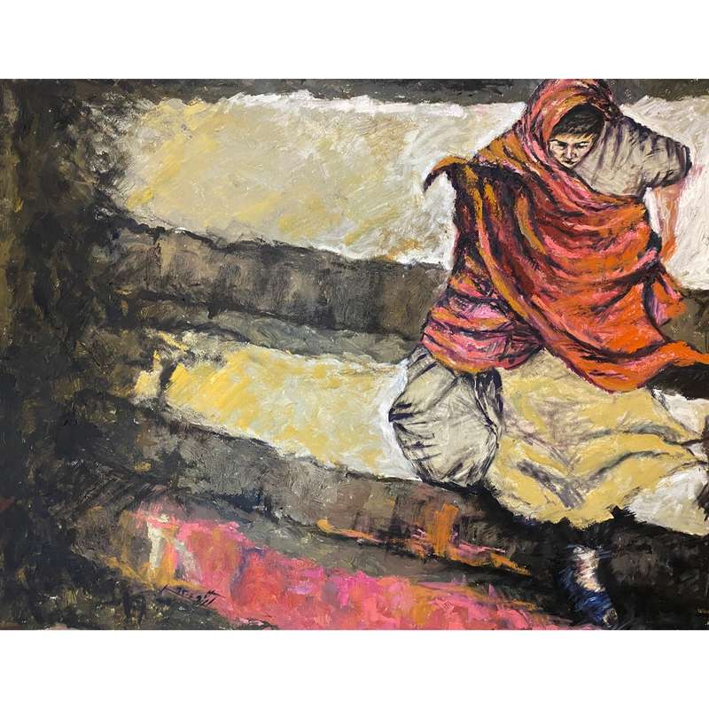 تابلو نقاشي رنگ روغن مدل 05