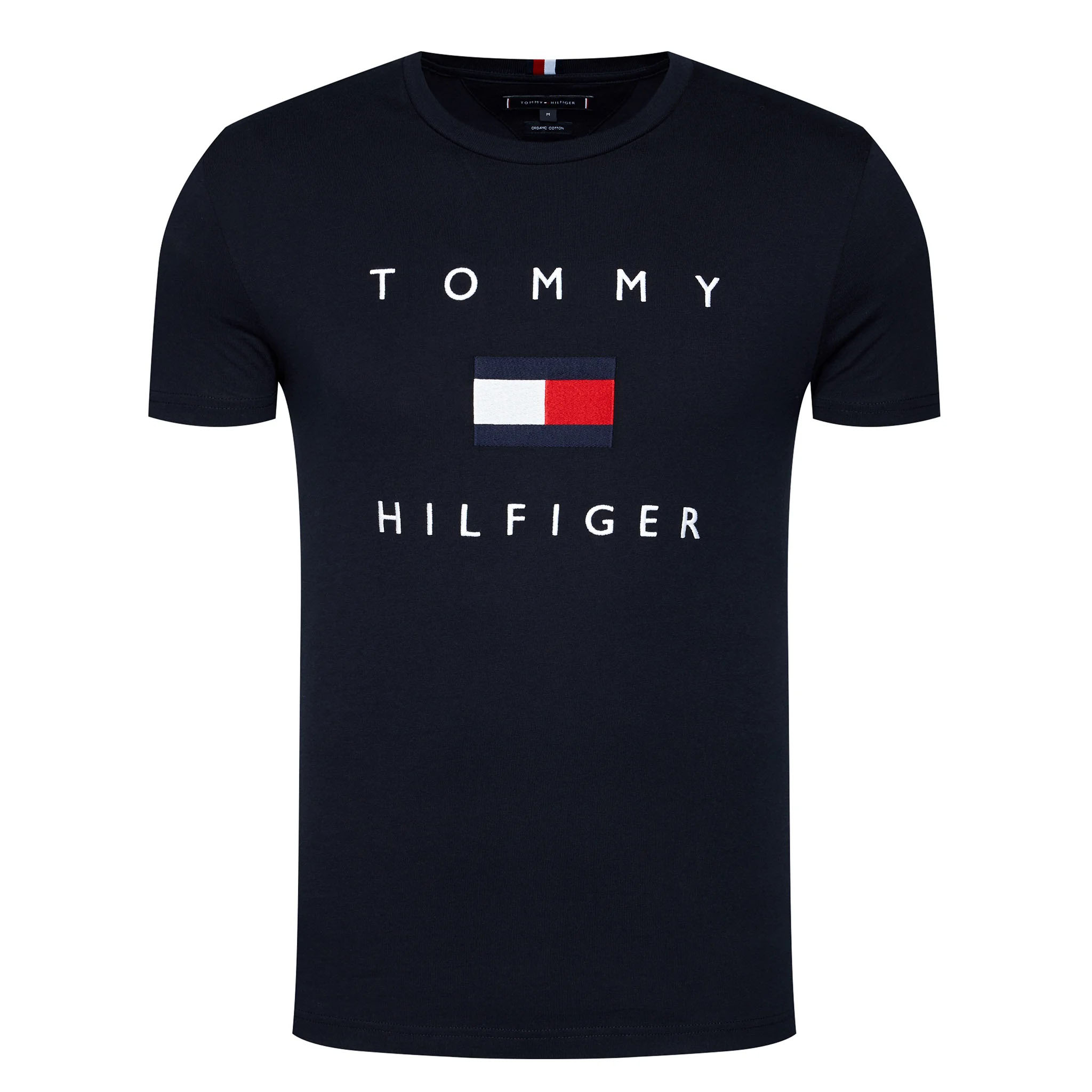 تی شرت آستین کوتاه مردانه تامی هیلفیگر مدل MW0MW14313