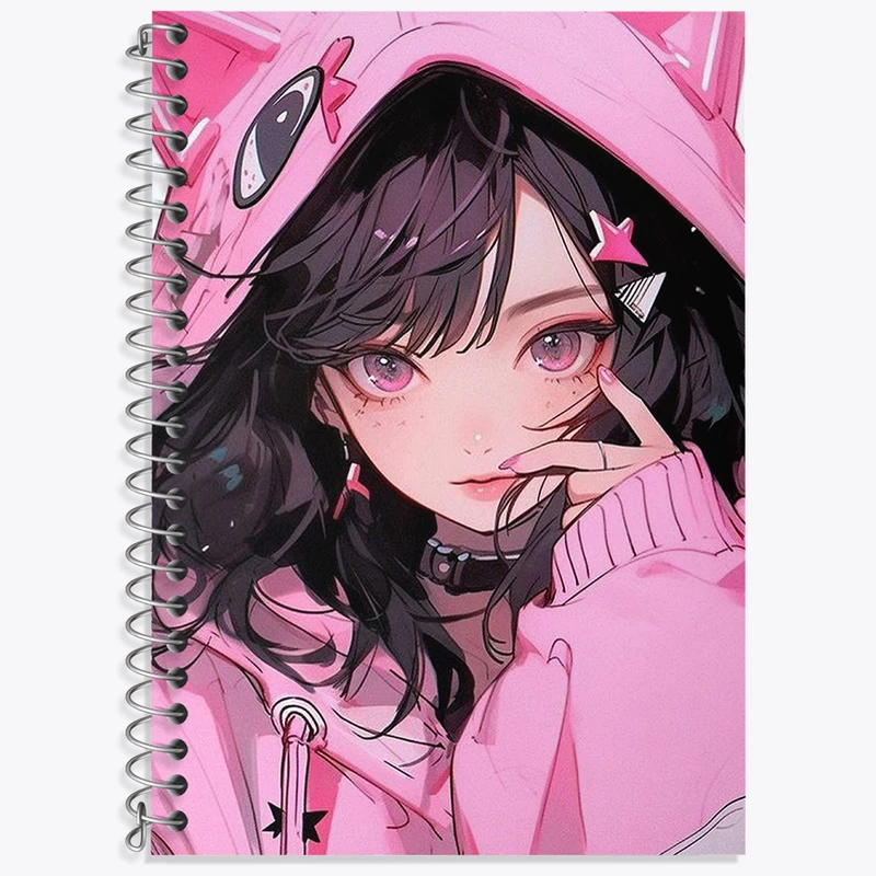 دفتر لغت 50 برگ خندالو طرح دخترانه کد N1808