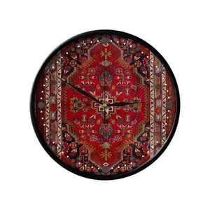 ساعت دیواری مدوپد طرح فرش تویسرکان مدل C-Toyserkan14