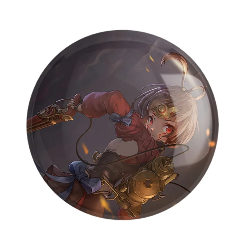 مگنت خندالو مدل مومی انیمه کابانری (Kabaneri) کد 35961