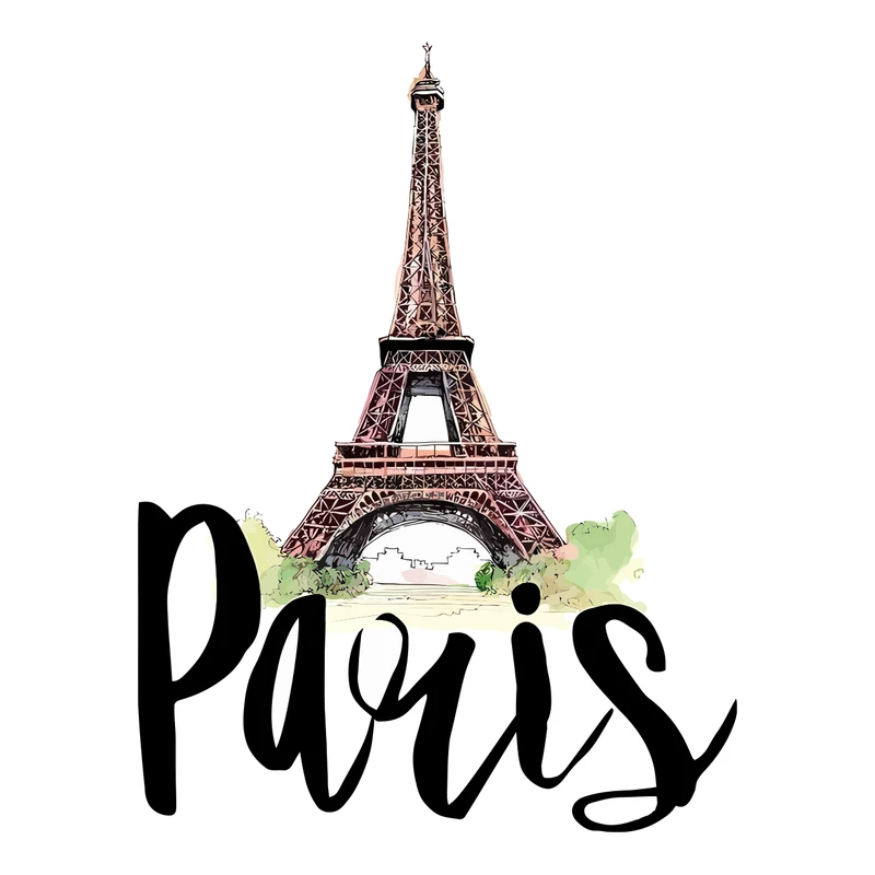 برچسب لپ تاپ پویا مارکت طرح پاریس کد 139