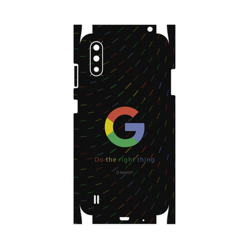 برچسب پوششی ماهوت مدل Ggl-FullSkin مناسب برای گوشی موبایل سامسونگ Galaxy A01