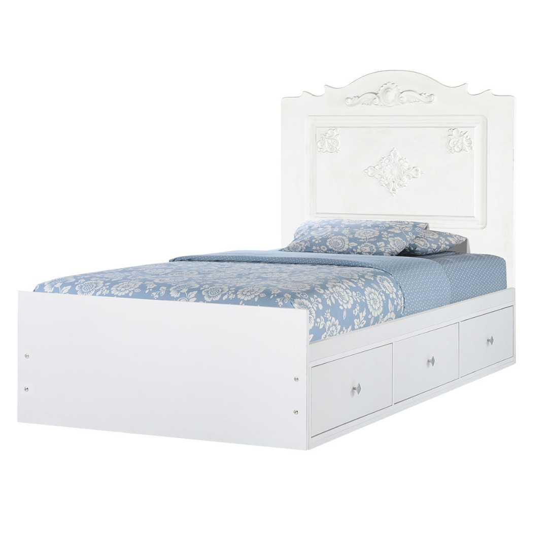 تخت خواب یکنفره کد217 سایز 90x200 سانتی متر