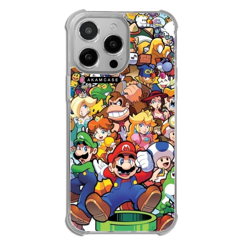 کاور آکام مدل AMCWTA14PROMAX-SUPER MARIO5 مناسب برای گوشی موبایل اپل iPhone 14 Pro Max