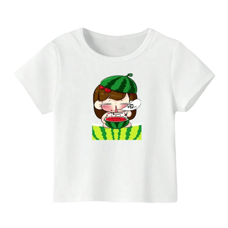 تی شرت آستین کوتاه بچگانه مدل دخترک یلدایی کد 7