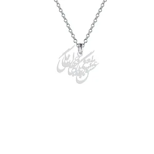 گردنبند نقره زنانه هایکا مدل عشق یعنی با جهان بیگانگی کد n.ha2-735