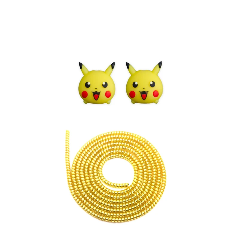 محافظ کابل شارژ و هندزفری مدل Digimon1100 بسته سه عددی 