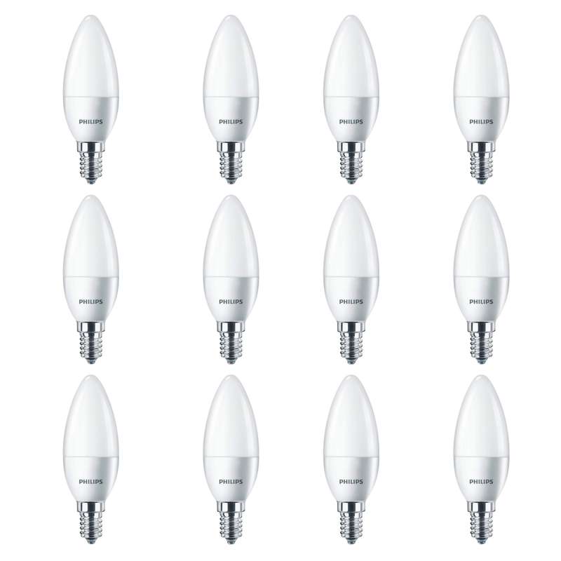  لامپ ال ای دی 5.5 وات فیلیپس مدل L470 پایه E14 بسته 12 عددی 