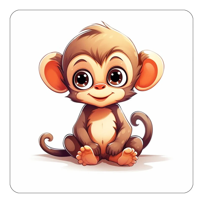 مگنت کاکتی طرح حیوانات کارتونی مدل mp28171