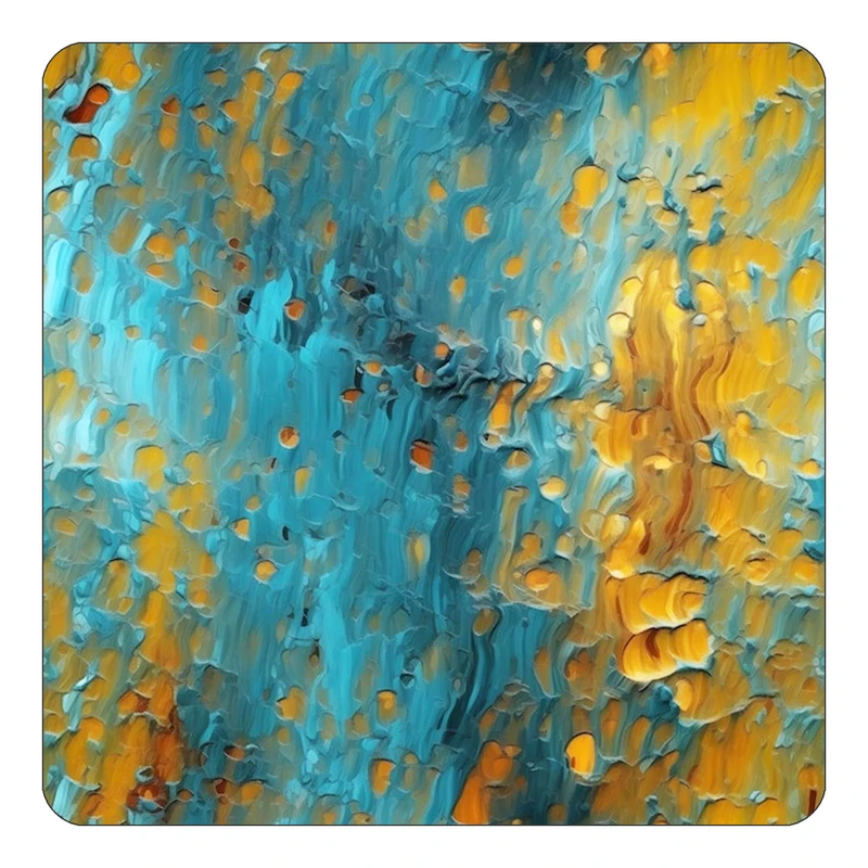 مگنت کاکتی طرح نقاشی رنگ روغن مدل mp70742