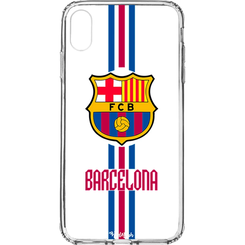  کاور طرح بارسلونا مناسب برای گوشی موبایل اپل iPhone X / Xs